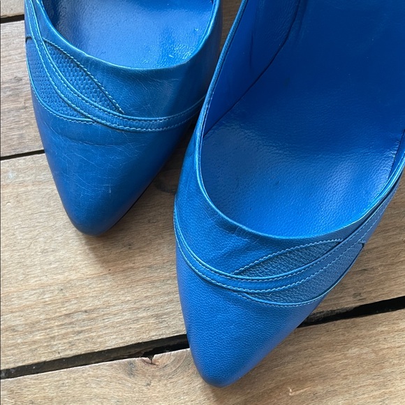 Vintage Italian Blue Heels🧢 - Picture 2 of 11